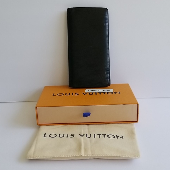 Louis Vuitton Handbags - Louis Vuitton Brazza Wallet Epi Black Unisex